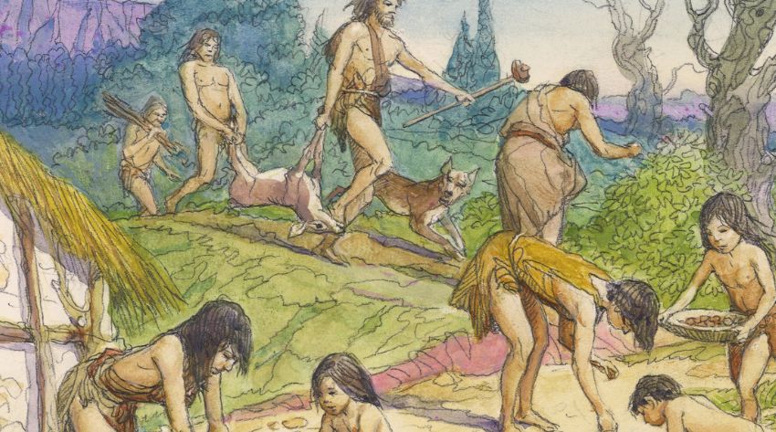paleolithic era hunter gatherers
