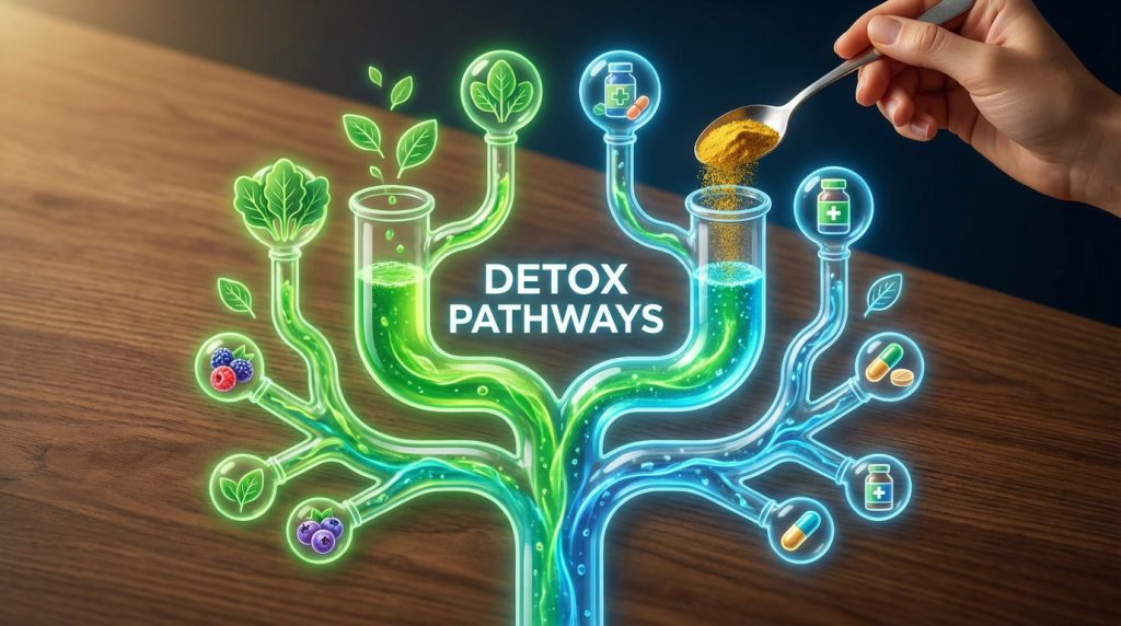 how to strengthen detox pathways with nurtition and supplements